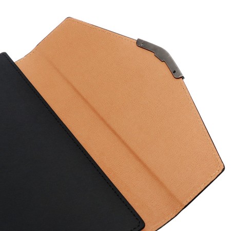Organizer A5, 140 sheets, cage, cover of the leatherette "style", black-5