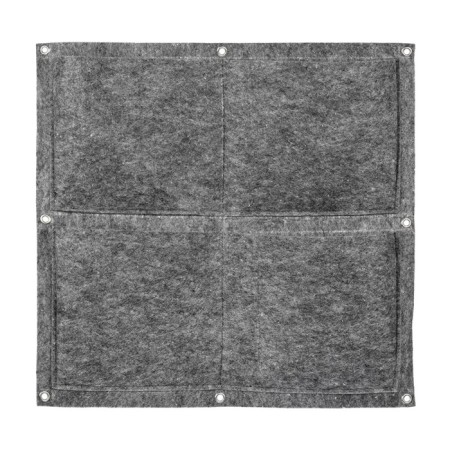 QWERTY organizer for storage, made of felt, square, 4 pockets, 2.5 l, color gray color-1