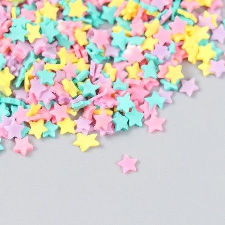 Decor for creativity plastic "Bright stars" 0.5 cm 20 g-1