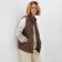 Women's vest at the lightning collorista, coffee color, river 42
