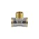 Aquasfera 9009-01, 1/2 ", internal/external/internal, nickelled brass