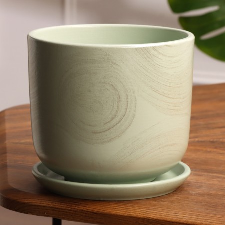 Flower Orion Green Pot 1.6 L