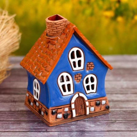 Aroma lace house "Kleosh", 10 cm, handmade, mix-6