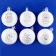 New Year's set for creativity. Christmas balls for coloring "New Year! Best gift ", 6 pcs