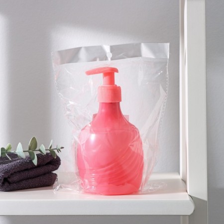 Wave -liquid soap dispenser, 7.8 × 7.8 × 15.5, color mix-3