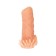 Kokos nozzle is realistic with additional stimulation, TPE, bodily, 15.6 cm, s
