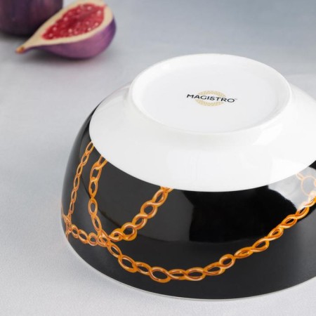 Porcelain salad Magistro "Bernardo", 370 ml, D = 15.2 cm-1