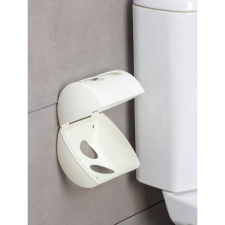 Keeplex Light toilet paper holder, 13.4 × 13 × 12.4 cm, color white cloud-3