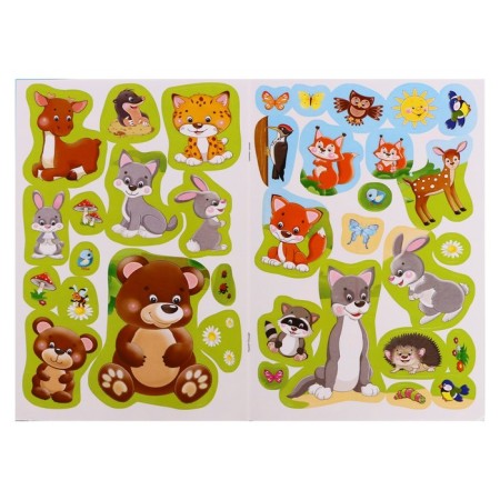 Book with stickers "Forest Beasts"-4