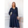 Women's dress, size 46, dark blue color 5595