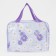 Lightning cosmetic bag, lilac color