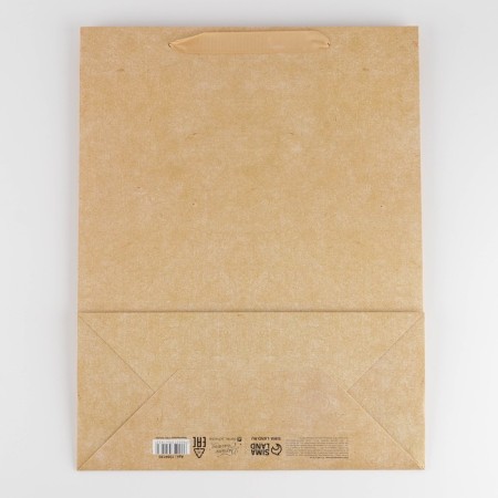 Gift package laminated, packaging, "craft", l 31 x 40 x 11.5 cm-3