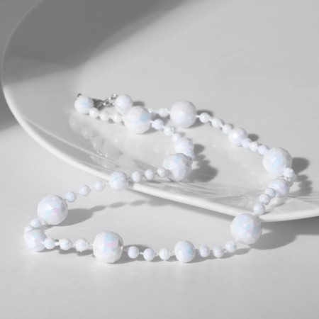 Beads "weightlessness" balls, color rainbow-white, 45 cm