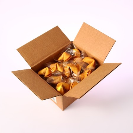 Sand cookies with a gold prediction, 20 pcs-3