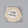 Flower overlays “Flower”, set - 5 pairs, adhesive base, 6 × 6 cm, beige color