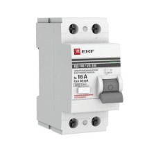Differential current switch EKF ELCB-2-16-30-Pro 2P, 16A, 30MA, AC type