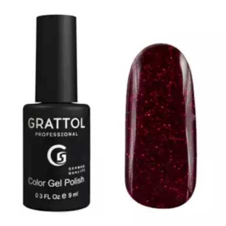 Гель-лак Grattol LS Ruby №02, 9 мл