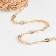 A chain for a bag, iron, 9 × 5 mm, 10 ± 0.5 m, gold color