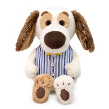 BABY BABY soft toy in vest and with a bow, 20 cm