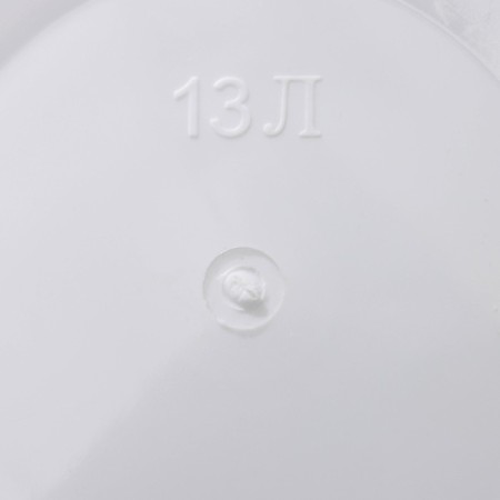 Universal vase, 13 l, white color-2
