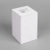 Burgundy LED candle, 7.5 × 12.5 × 7.5 cm, wax, plastic, batteries AAAX2 (not in the kit), glow warm white