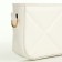 Bag Cross-Bodi with a zipper, white color