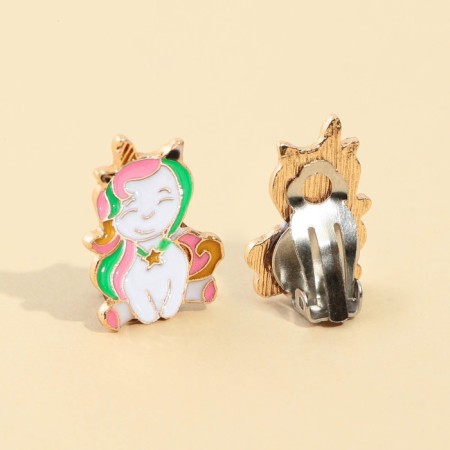 Earrings Clips and pendant "Your Style", 8 x 9 cm-2