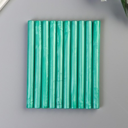 Surgut for printing the rod "mint" pearl set 10 pcs 13.2x1.1 cm