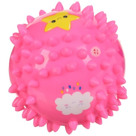 Developing tactile ball "Princess", diameter 9 cm, with a squeak, in a bag, crumb I-4