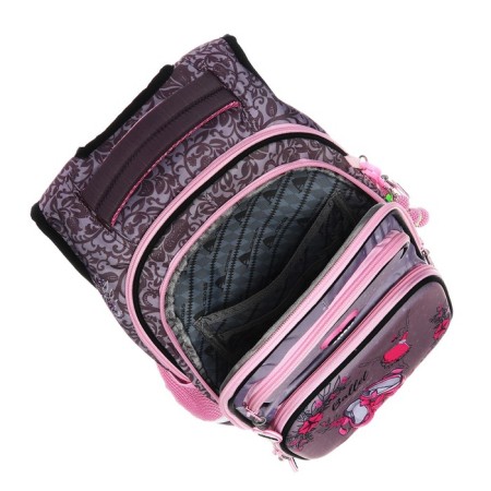 School backpack 40 x 33 x 15 cm, ergonomic back, Across 548, pink ACR23-548-1-8
