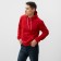 Male sweatshirt was laid down, red color, size 58