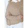 Female jumper, size 62, beige color