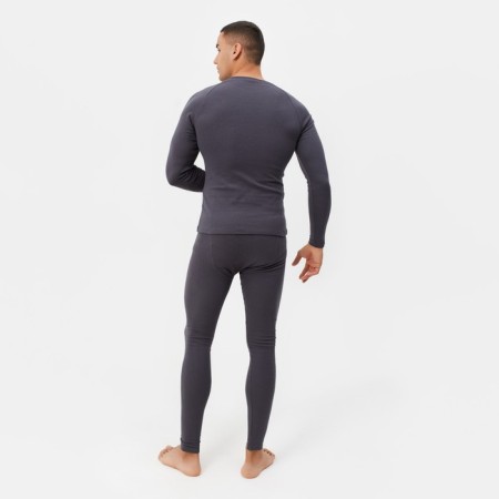 Male thermal underwear (jumper, trousers) color graphite, rn 56-3