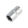 Head -sided tundra head, under a square 1/2 ", 15 mm, CRV