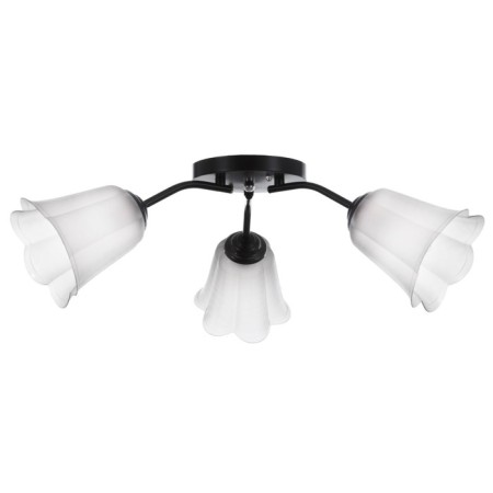 Causte "Online" (Flower) 3x15W E27 Model: BR 00235 Black/Transparent