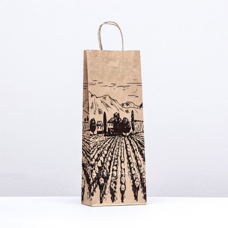 Paper package, craft 80 g/m2 39 x 15 x 8 cm "Provence"