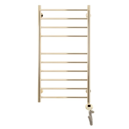 Domoterm electric heated towel rail "Medea" P10, 500x1000 mm, right, gold-1