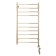 Domoterm electric heated towel rail "Medea" P10, 500x1000 mm, right, gold