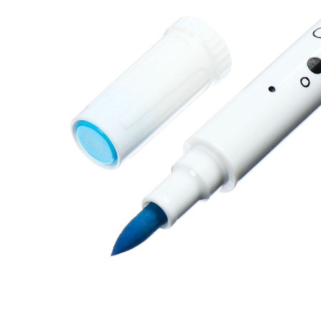 A set of markers, bilateral, cysteres/bulletvid tips, 12 colors, in a plastic tube-6