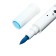 A set of markers, bilateral, cysteres/bulletvid tips, 12 colors, in a plastic tube