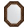 Mirror in a baguette frame, an aged tree with an ornament of 120 mm, 72x92 cm