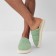 Male slippers, size 44-45, mint color