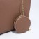Bag Female Tout with zipper, beige color