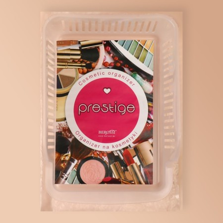 Organizer for storing cosmetic supplies "Prestige", 23 × 16.1 cm, the color is transparent-9