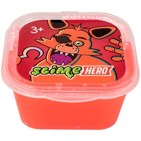 Slime "Slime Hero. Robots. Fox ", red, 60 g-2