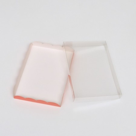Box for cookies, pink, 22 x 15 x 3 cm-3
