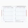 School diary for grade 1-11, in an integrated cover, 40 l. "Abstraction"