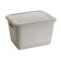 Universal basket with a lid, color mix