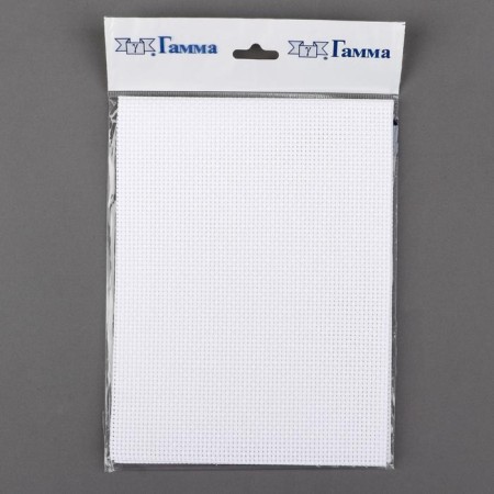 Embroidery canvas, No. 11, 30 × 40 cm, white color-1