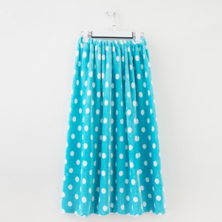 Set for a bathhouse and bathroom Ethel "Peas" towel-Pareo 75*120 cm+bandage, central blue-8